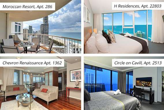 Surfers Paradise – your choice! 